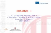 Presentació Erasmus+ als Serveis Territorials