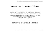 Programación Llingua Asturiana 2011-2012