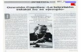 Entrevista a Oswaldo Capriles en 1985