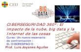 Conferencia ciberseguridad 360º bis: Impacto Big Data, Cloud e Internet de las cosas