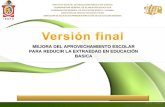 Presenta extraedad Miahuatlán 2011-2012