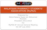 MyPSA Presentation - AGM NoGAPS UiTM 2012
