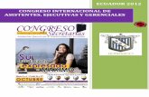 Brief Congreso Internacional de Secretarias Salinas - Costa