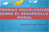 Teorías psicológicas sobre el desarrollo moral