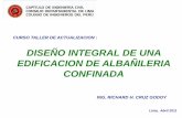 DISEÑO INTEGRAL DE UNA EDIFICACION DE ALBAÑILERIA CONFINADA