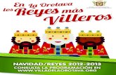 La Orotava Navidad Programme 2012