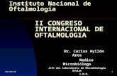Ii congreso internacional de oftalmologia