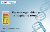 Farmacogenetica y Trasplante Renal