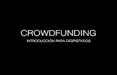 Crowdfunding en España