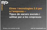 Herramientas 2.0 para la empresa (CECOT, 11-11-2009)