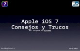 iOS 7 Consejos y Trucos