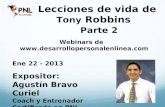 LECCIONES DE VIDA DE TONY ROBBINS 2ª PARTE