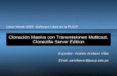Clonacion Masiva Usando Transmisiones Multicast Con Clonezilla Server