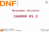 1660SM Resumen Técnico - Release 5.2 v1.0