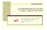 Anestesiologia Para Residentes