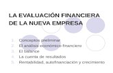 La Evaluación Financiera De La Nueva Empresa