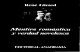 René Girard - Mentira romántica y verdad novelesca