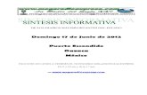 Sintesis informativa 17 06 2012