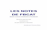 Les notes de FBCAT