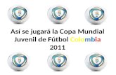 Grupos Copa Mundial de Fútbol Sub20 Colombia 2011