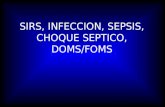 fisiopato. sirs, sepsis, shock, fomss