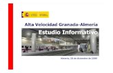 Estudio informativo Almería-Granada