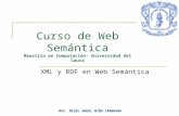 XML Y RDF En Web SemáNtica