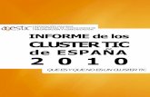 I Informe sobre los Clúster TIC en España 2010
