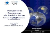 Presentación de Perspectivas Economicas de América Latina en espanol, hecha en Madrid
