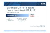 Barómetro Cisco de Banda Ancha Argentina 2005-2010