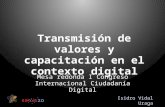 Ponencia de Isidro Vidal – Asesor TIC – Programa Eskola 2.0. Berritzegune de Bilbao, en el Congreso Internacional Ciudadanía Digital. San Sebastián, 20 al 22 de mayo de 2010