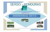 Memoria serso honduras 2012