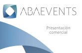 ABAEvents - Presentación comercial