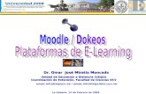 Presenta Moodle Dokeos Universidad 2008 Final A C O Miratia