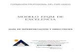 Efqm guía de interpretación y directrices 2002