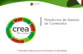 Plataforma CREA - A modo de introducción.