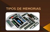 Tipos de memorias RAM