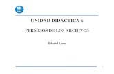 Linux   ud6 - permisos de archivos