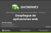 Tema 3: Despliegue de aplicaciones web (Desarrollo Aplicaciones Web)