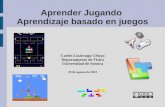 Aprender jugando / Aprendizaje basado en juegos
