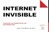 Internet invisible y traducción
