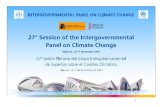IPCC:Presentación Dr. Pachauri en conferencia de prensa edl IPCC en Valencia (2007)