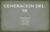 Generacion del 98