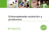 Entrenamiento Nutrición y Productos Herbalife
