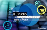 II Estudio del Estado de Comercio Electronico para el Perú - Resumen