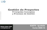 Euetii 200910 Introduccion Proyectos Ciclos Vida Gestion Proyectos
