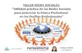 Taller redes sociales: Marca Profesional YO.2.0 18 mayo Teatro Principal Burgos en Networking Burgos