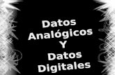 Datos Analogicos y Datos Digitales