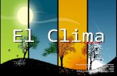 Vocabulario - El Clima