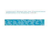 Informe anual de los contenidos digitales en España 2010